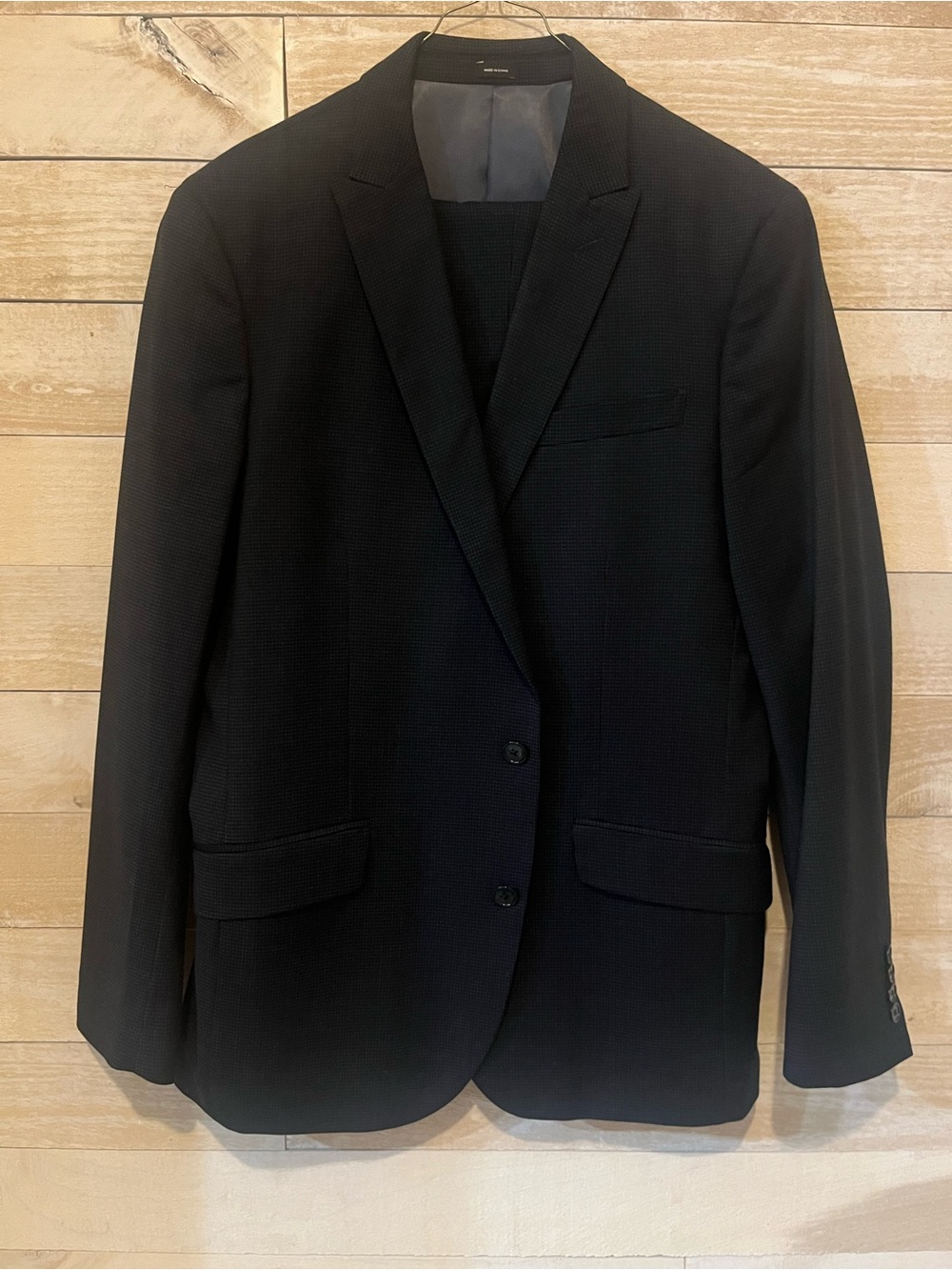 J. Ferrar Dark Navy Men's Suit